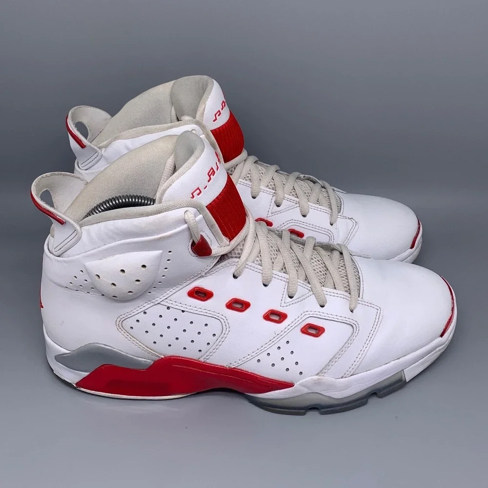 Jordan Lift Off White Red Basketball‎ Shoes DC7330-106 Men's Sz 11.5